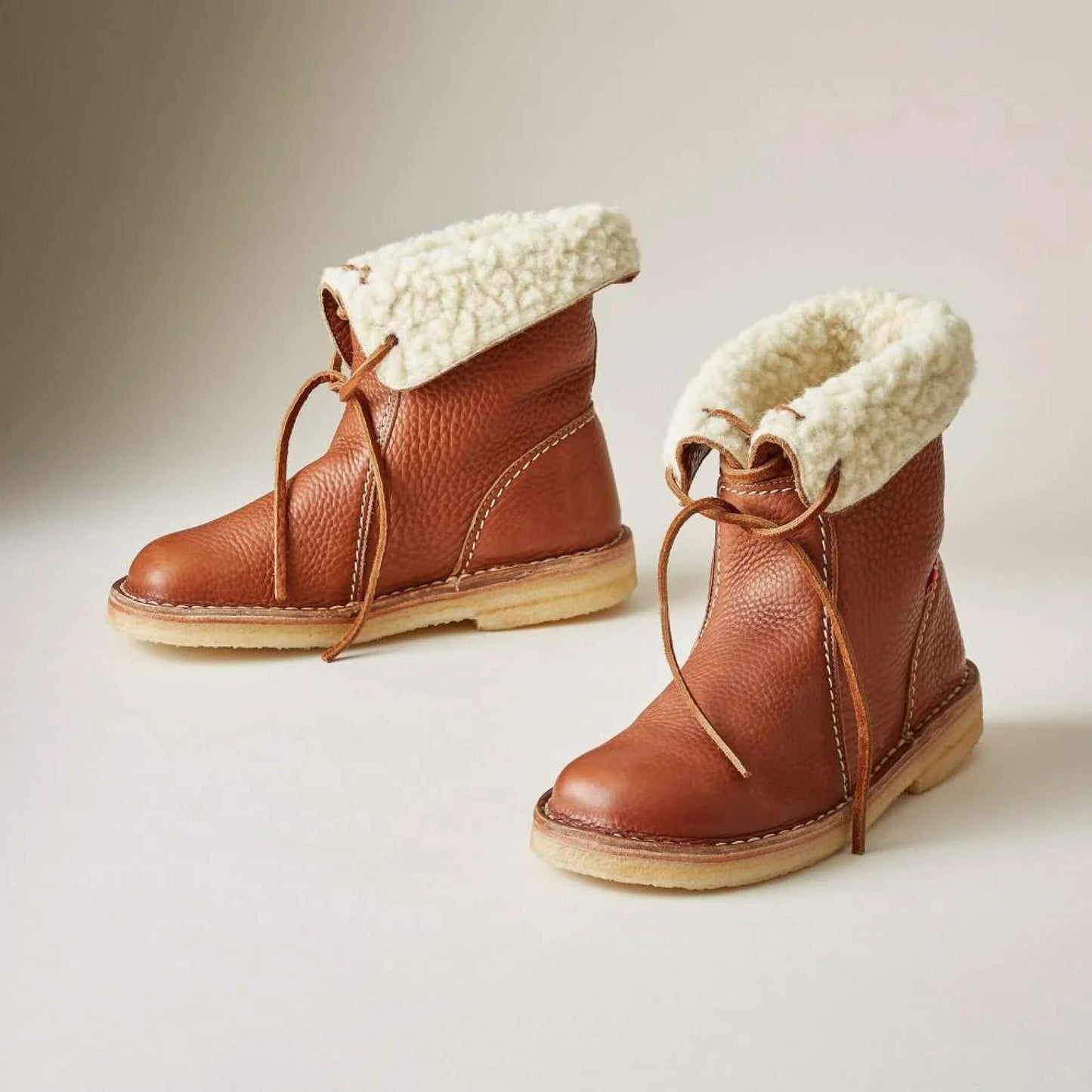 Wasserdichte Stiefel mit Wollfutter