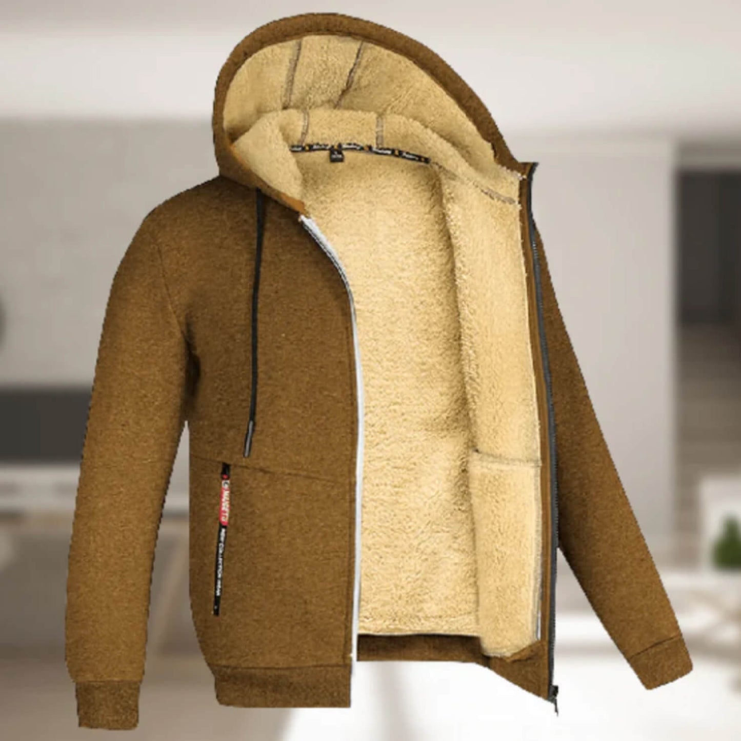 Lässige Winterjacke mit Kapuze - Bleiben Sie warm mit Stil!