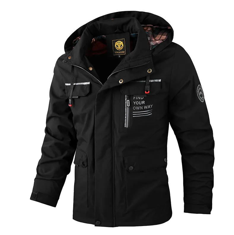 Herren Ultimative Schneejacke: Stilvolles, winddichtes Design für winterliche Wärme
