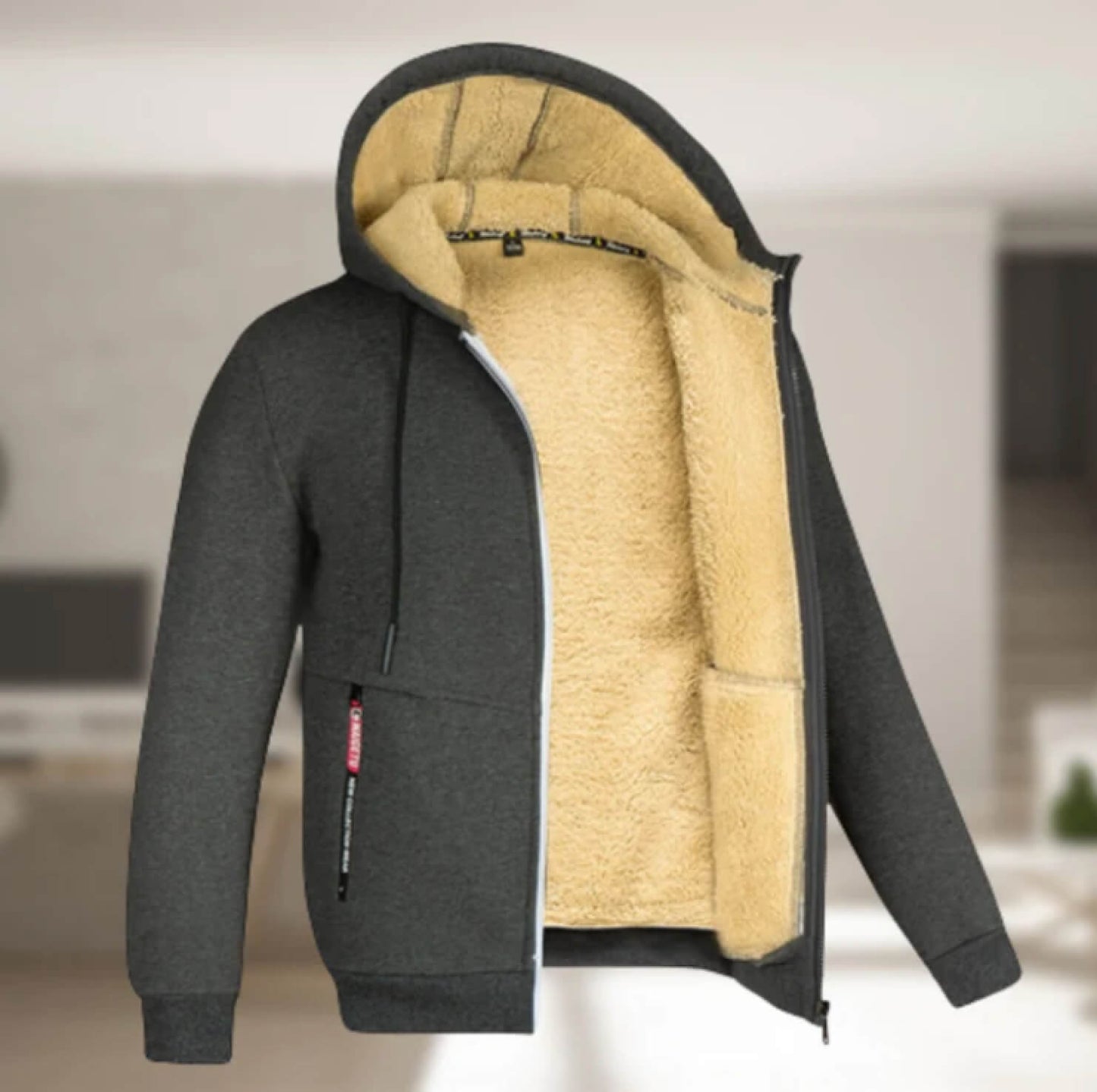 Lässige Winterjacke mit Kapuze - Bleiben Sie warm mit Stil!