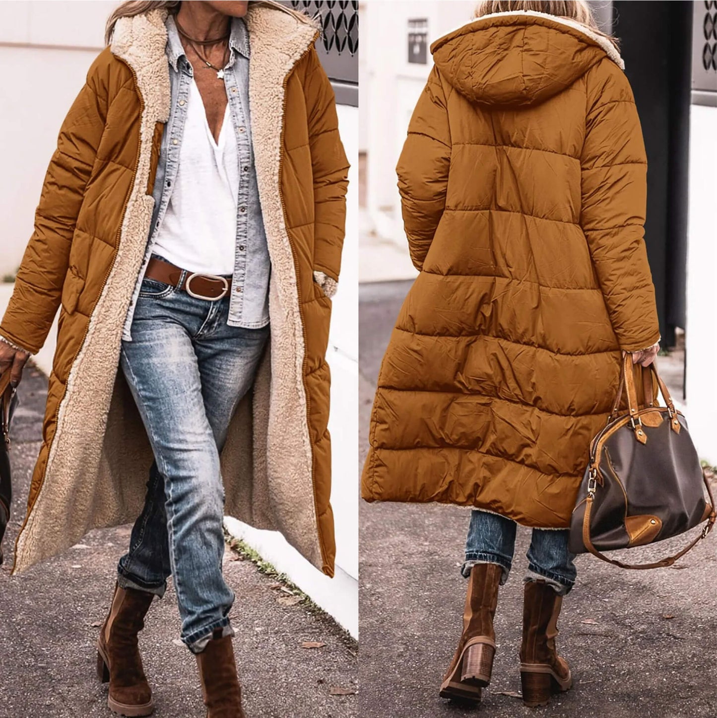 Erhöhen Sie Ihren Winterstil mit diesem Wendemantel
