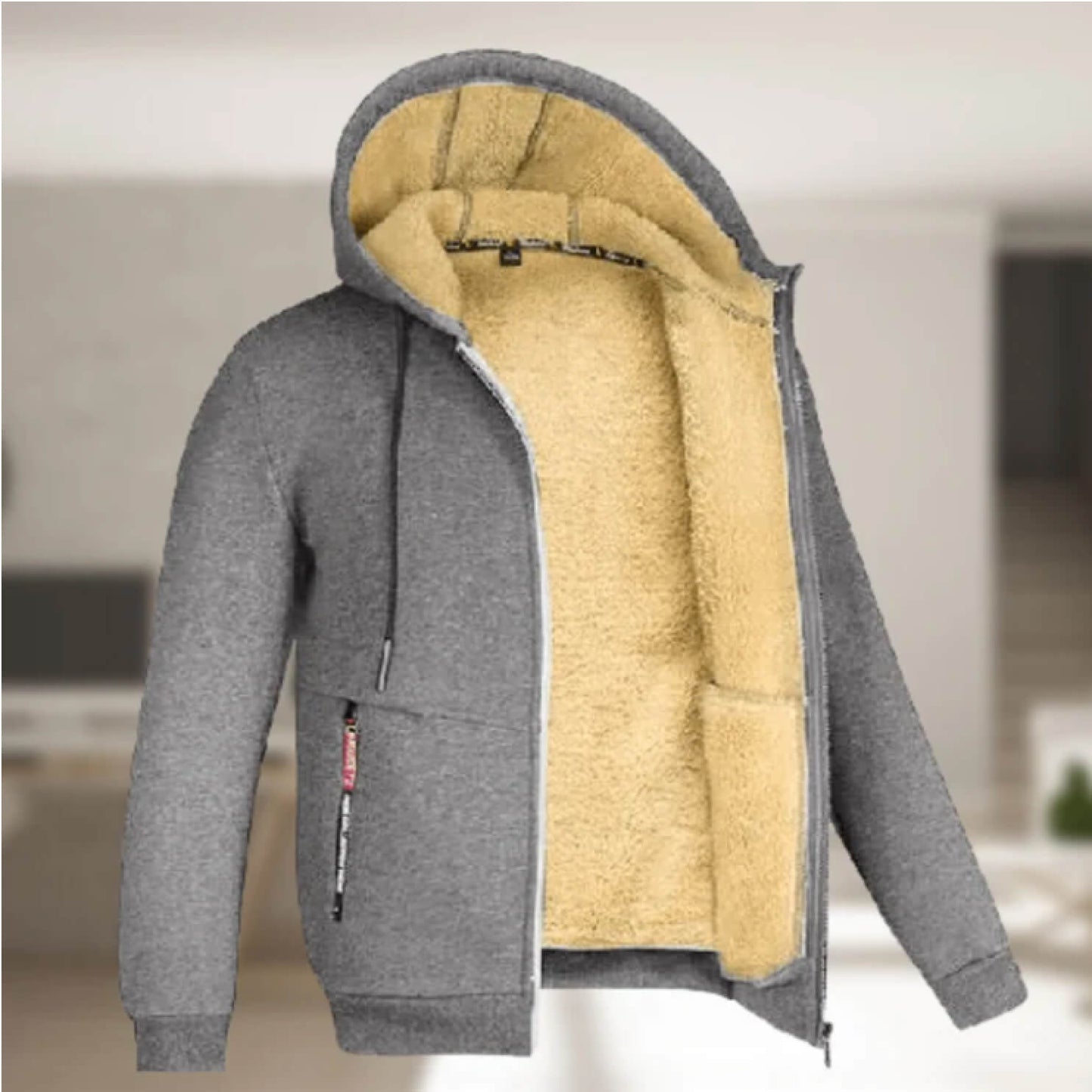 Lässige Winterjacke mit Kapuze - Bleiben Sie warm mit Stil!