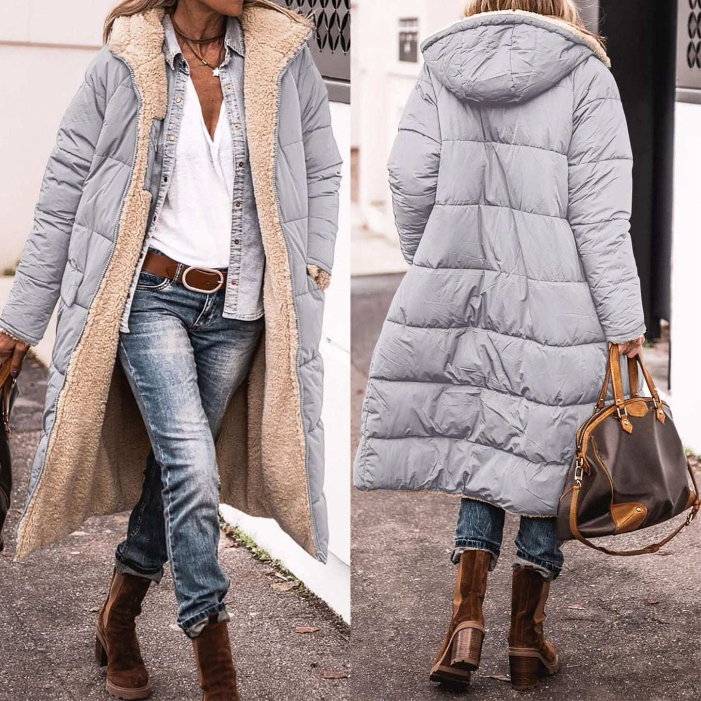 Erhöhen Sie Ihren Winterstil mit diesem Wendemantel