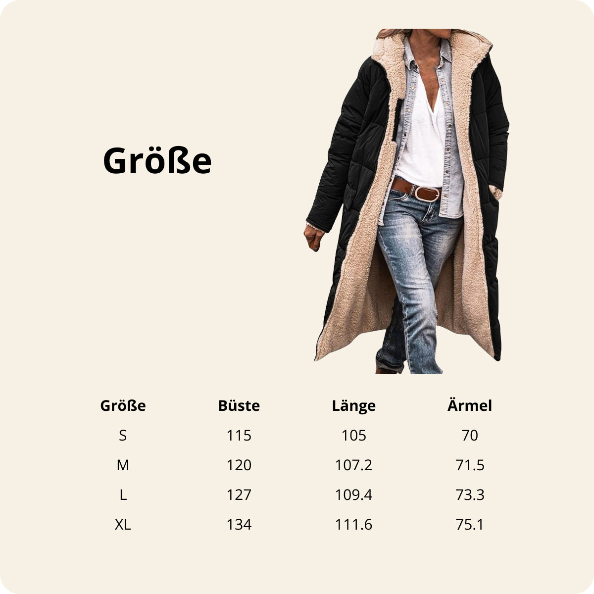 Erhöhen Sie Ihren Winterstil mit diesem Wendemantel