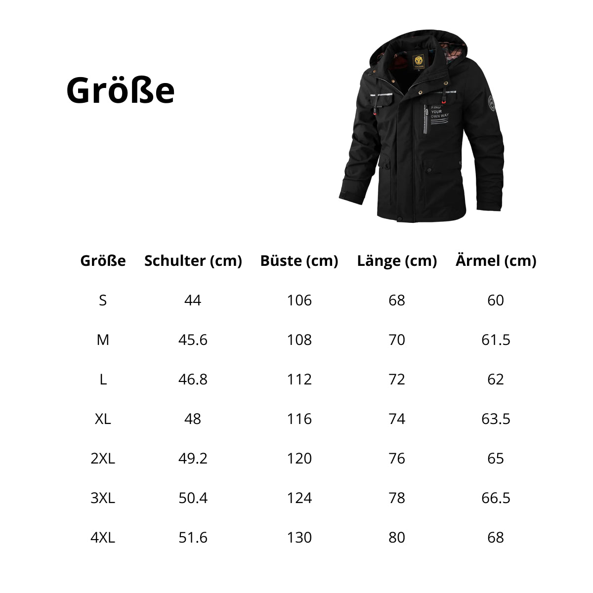 Herren Ultimative Schneejacke: Stilvolles, winddichtes Design für winterliche Wärme