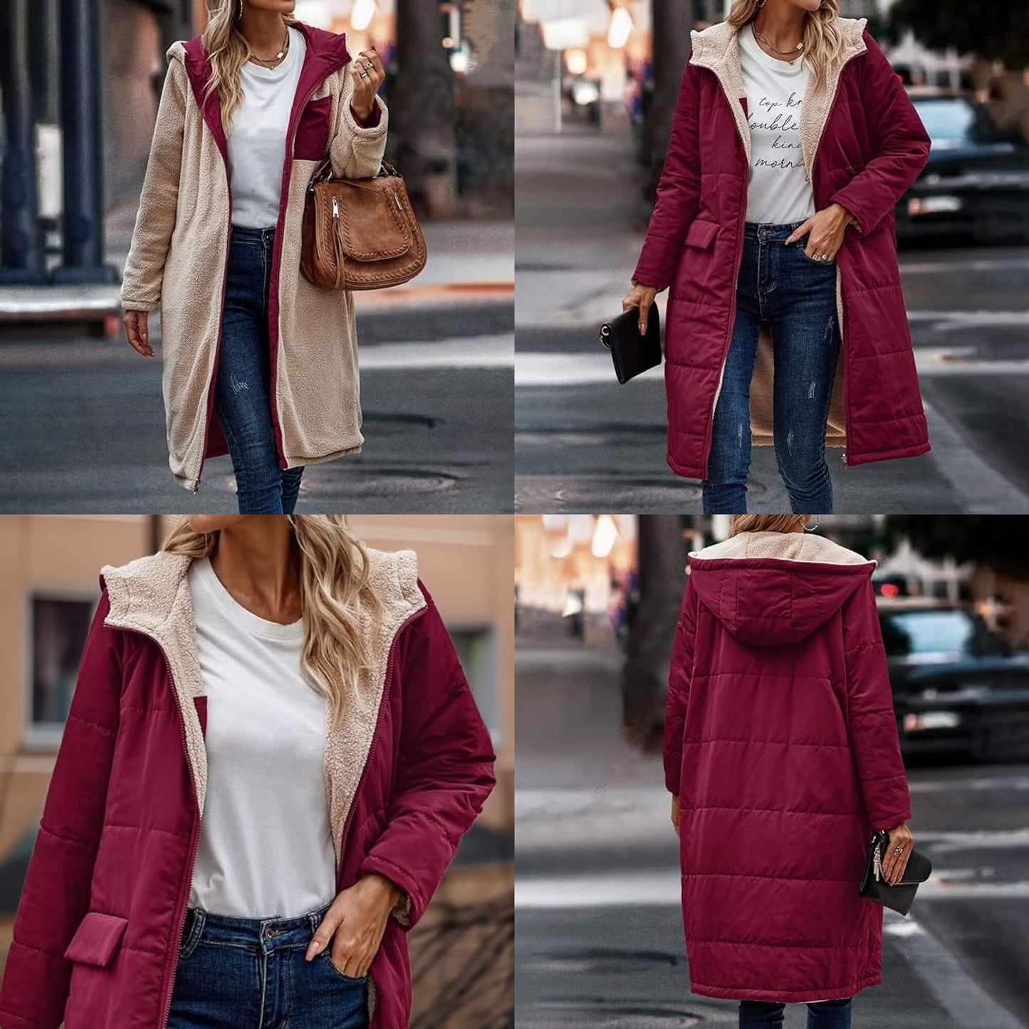 Erhöhen Sie Ihren Winterstil mit diesem Wendemantel