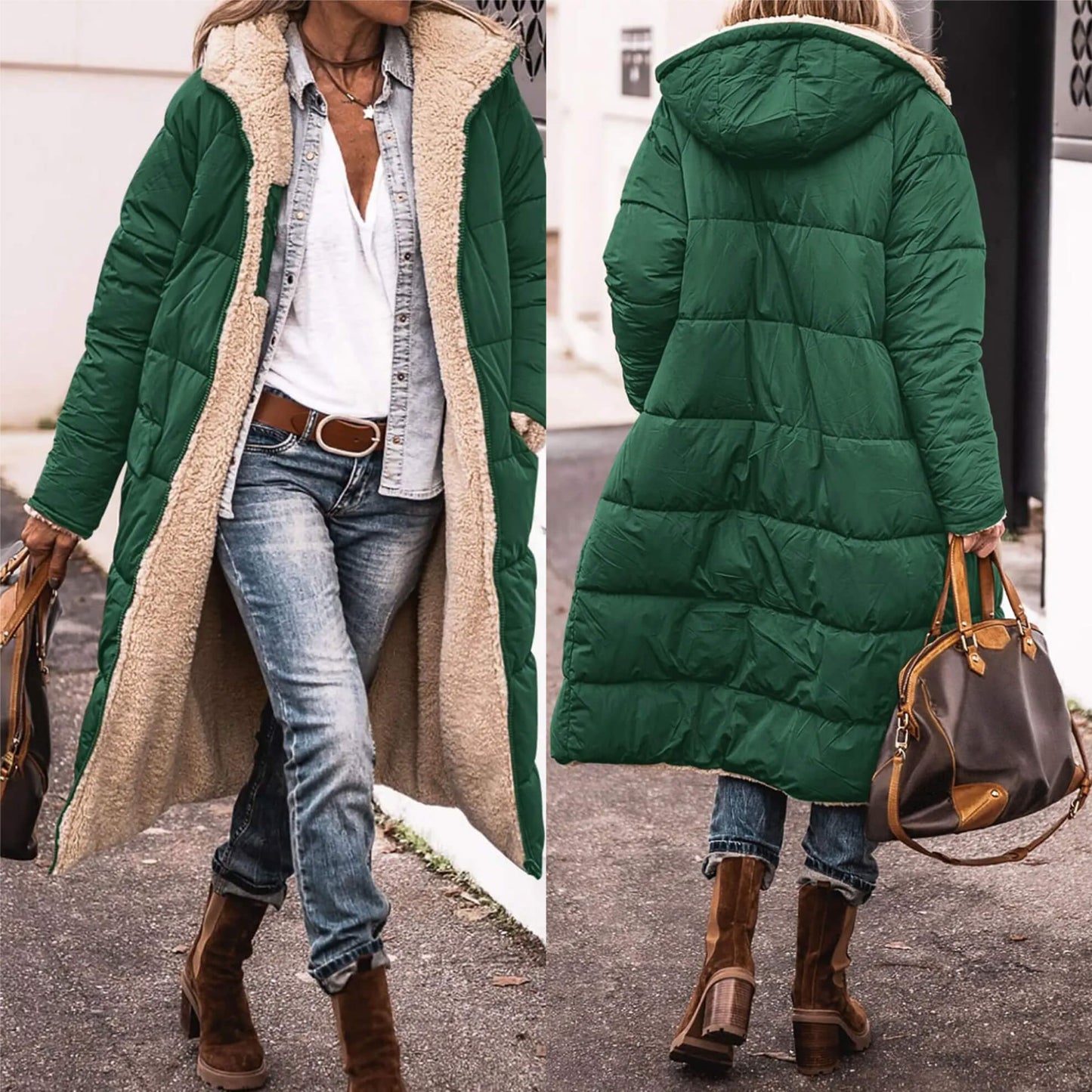 Erhöhen Sie Ihren Winterstil mit diesem Wendemantel