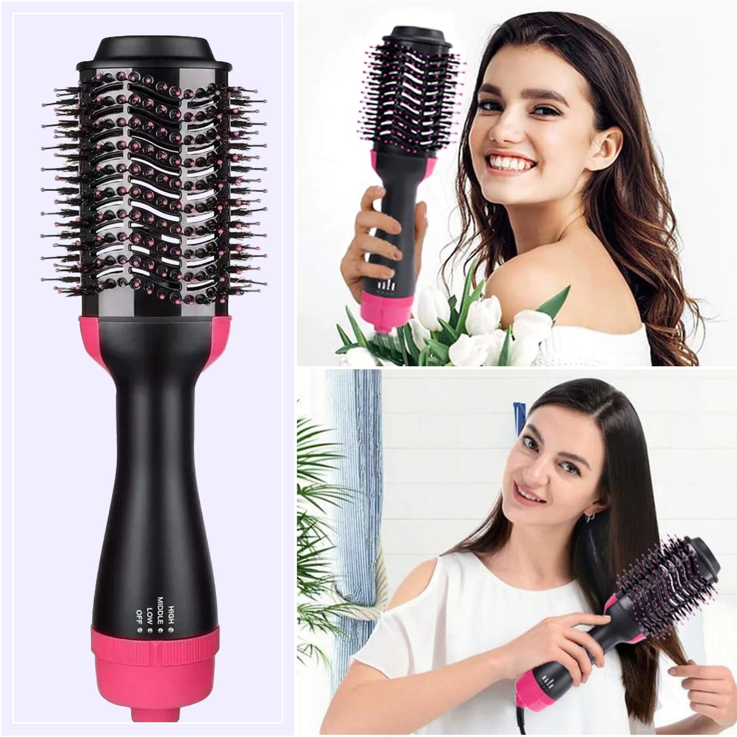 3-in-1 Luftstyler für Perfektes Haarstyling