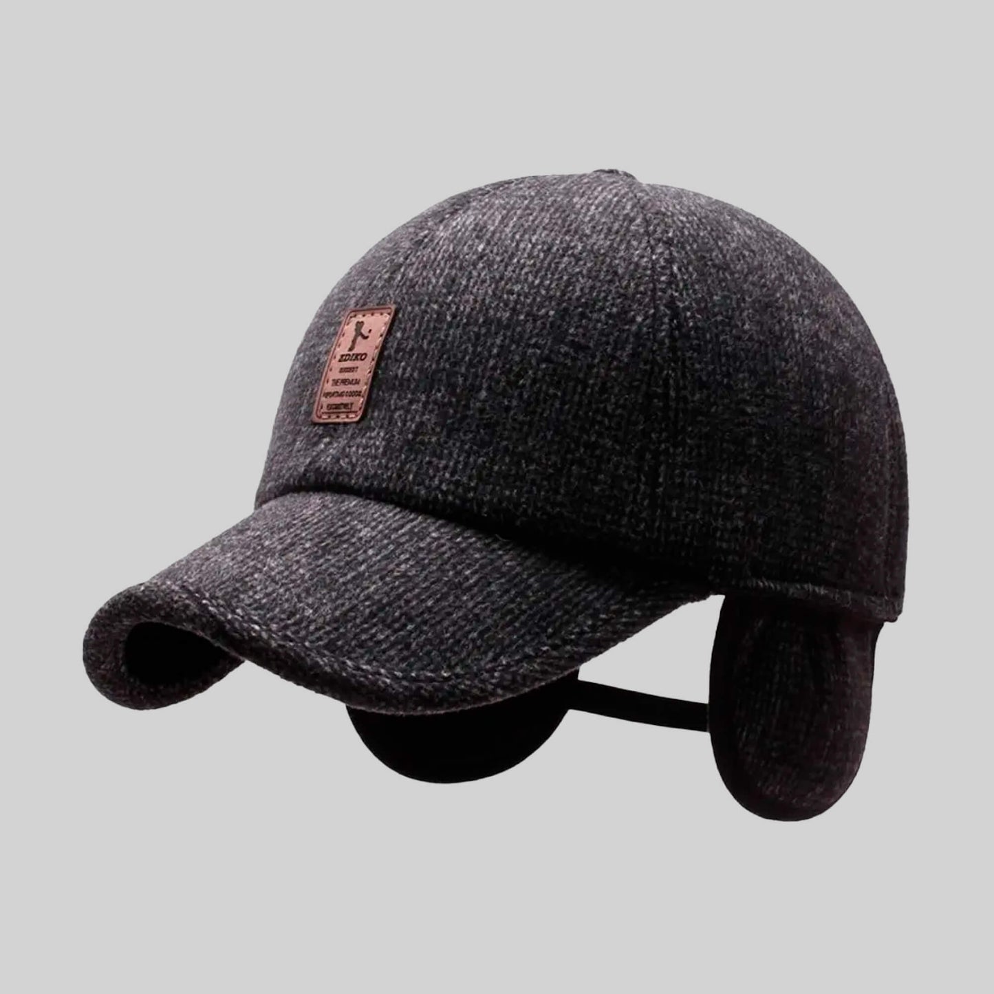 Warme Winter-Baseballmütze mit Ohrenschützern