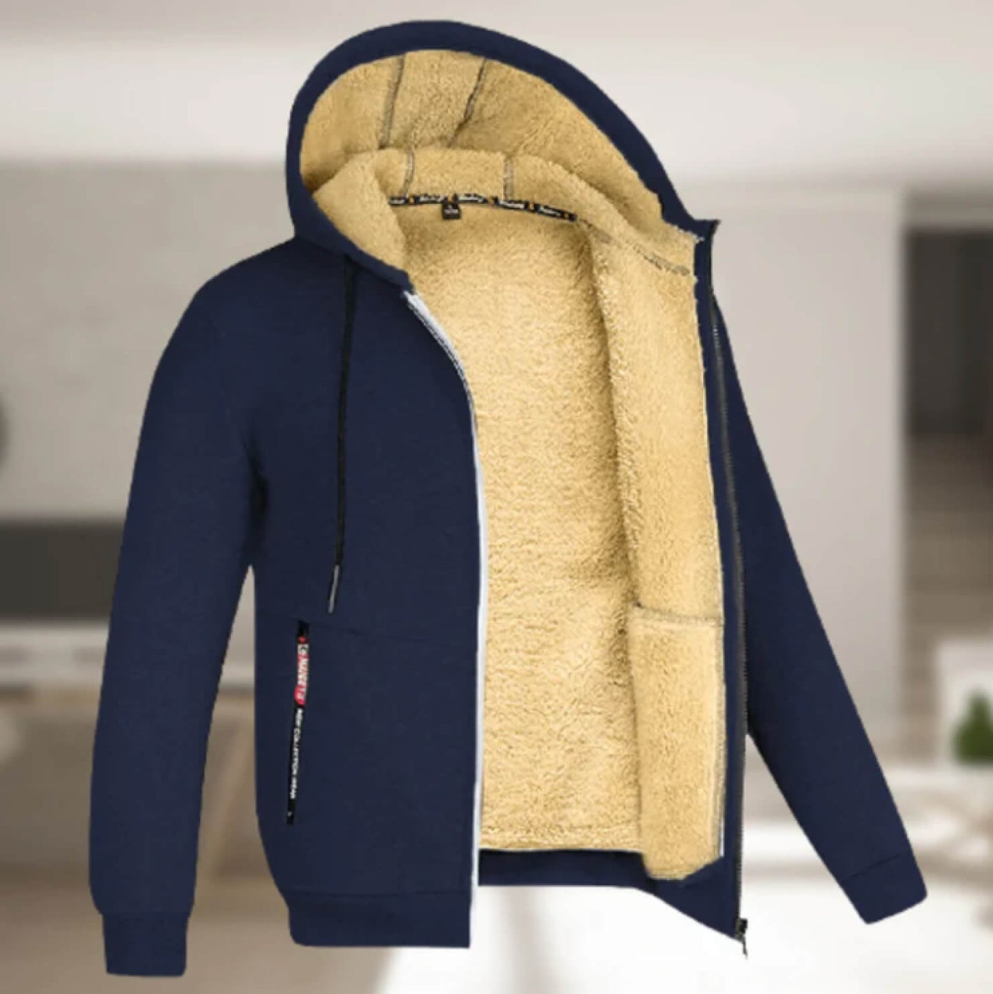 Lässige Winterjacke mit Kapuze - Bleiben Sie warm mit Stil!