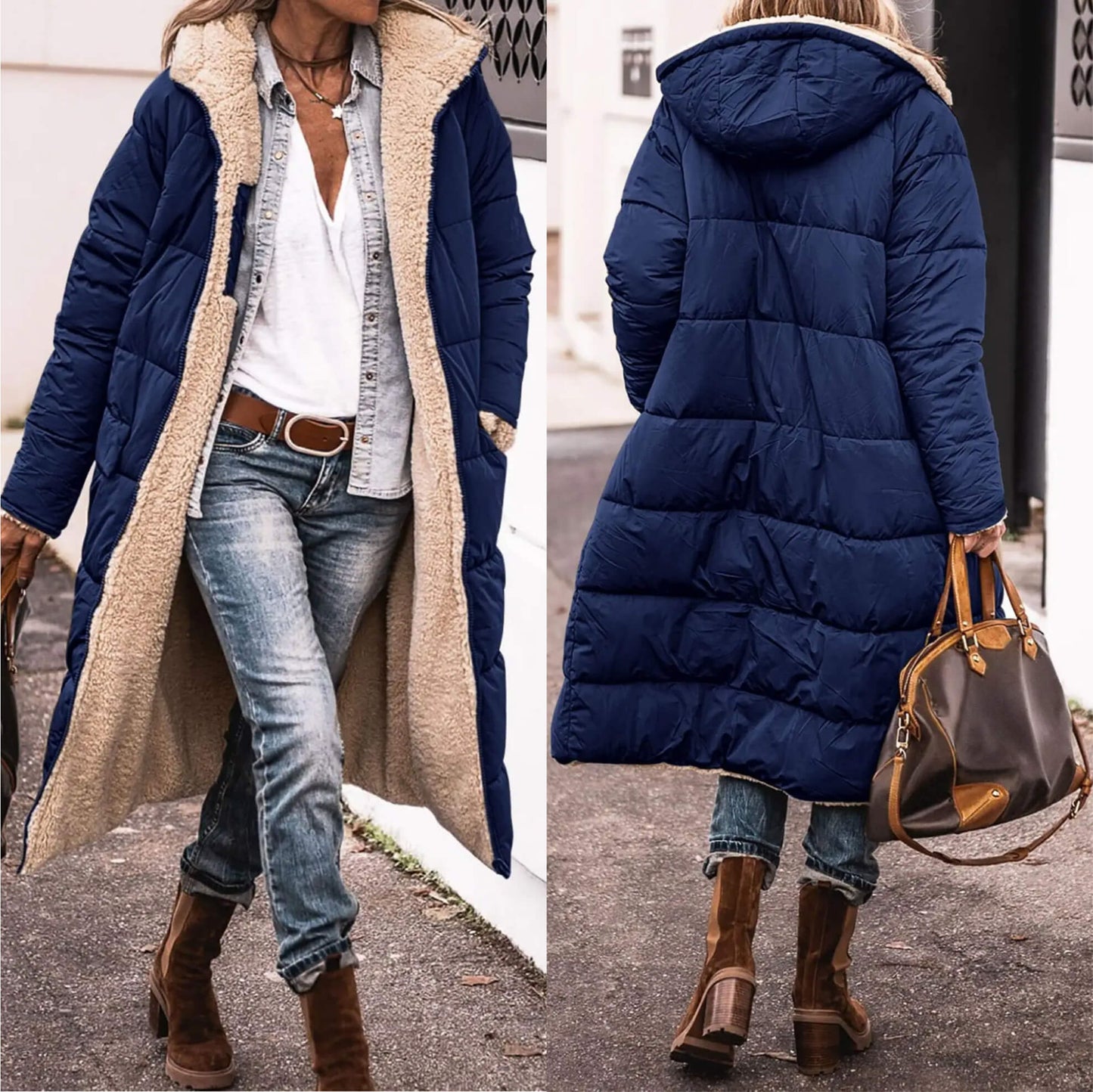Erhöhen Sie Ihren Winterstil mit diesem Wendemantel