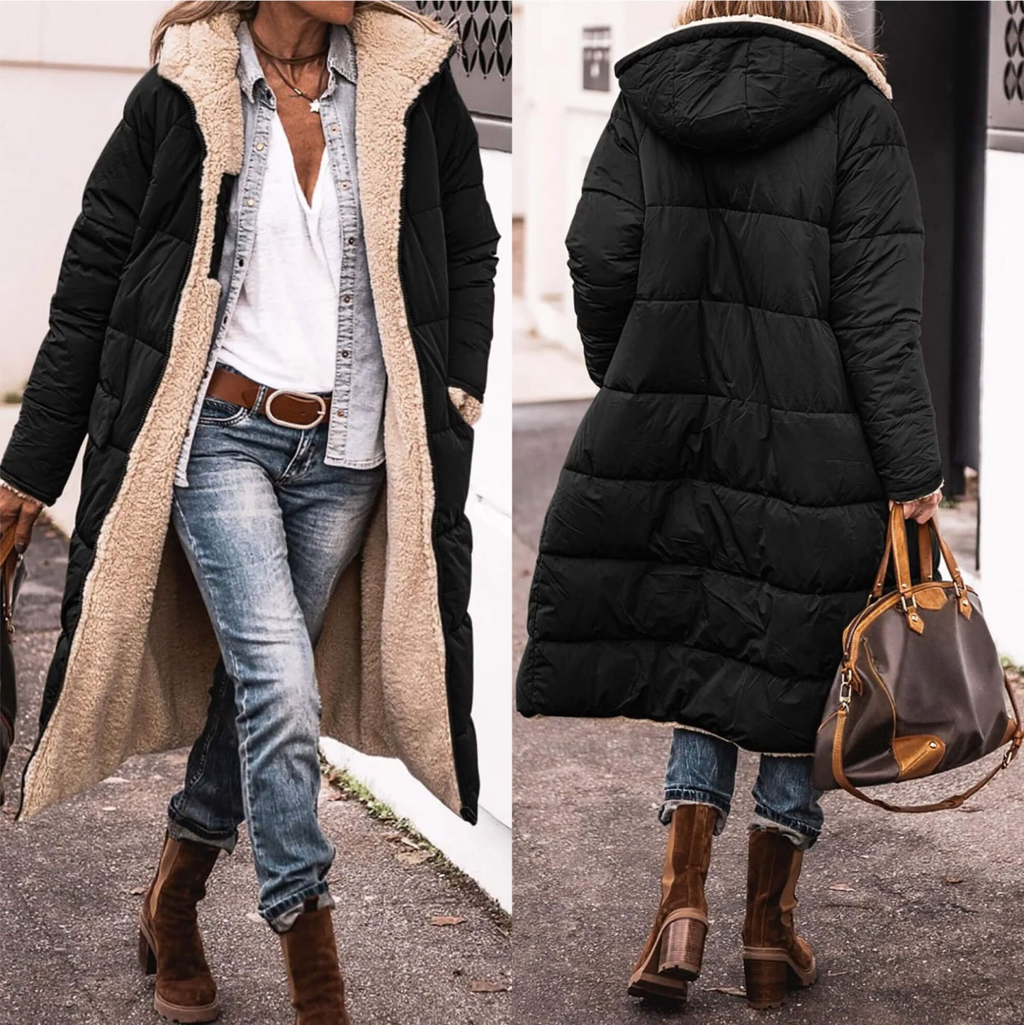 Erhöhen Sie Ihren Winterstil mit diesem Wendemantel