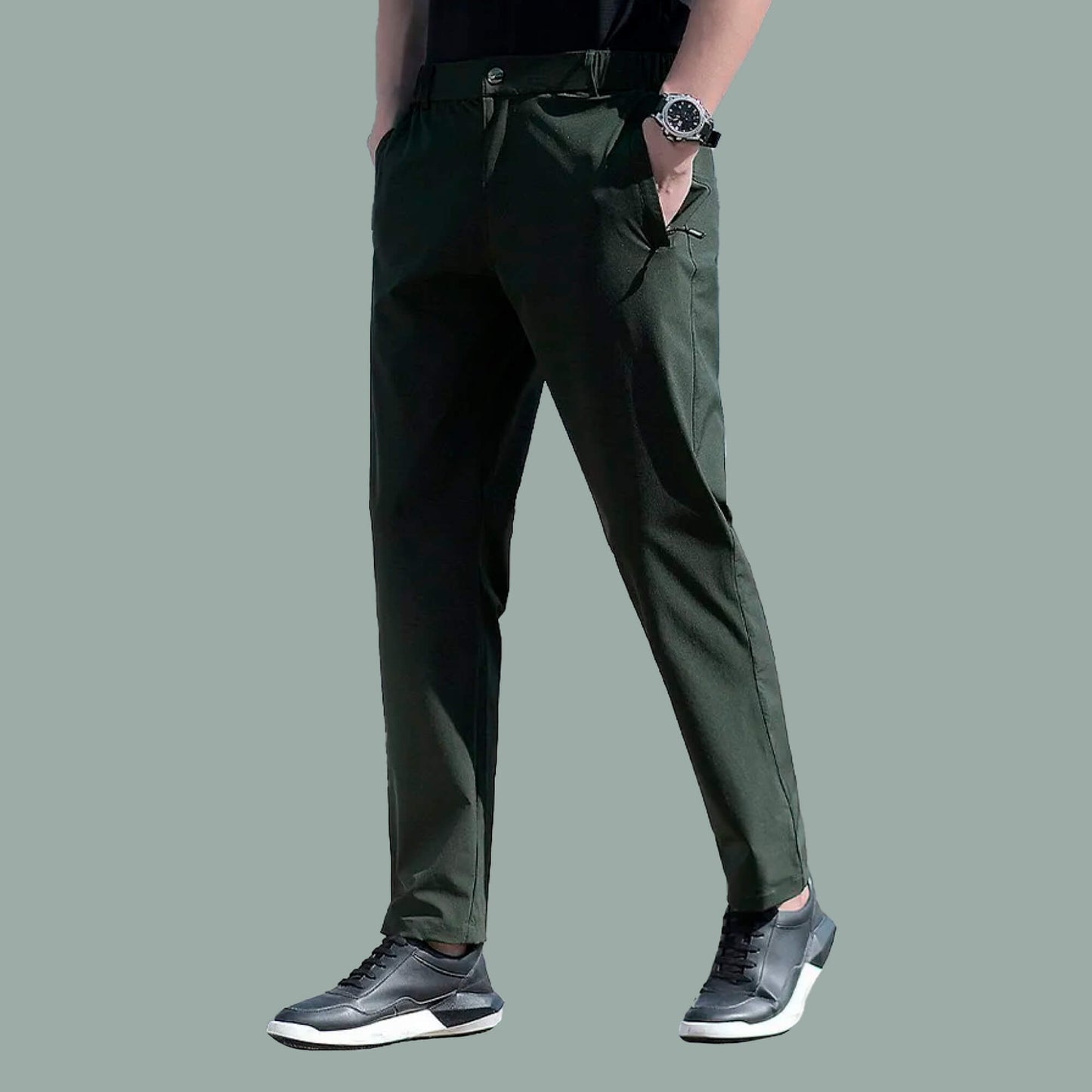 Herrenhose aus Ice Silk in Übergröße: Ultimativer Komfort