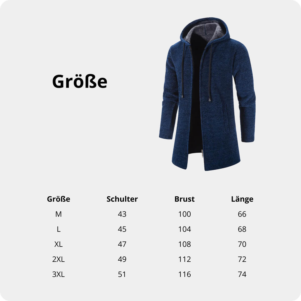 Stilvolle und elegante Winterjacke