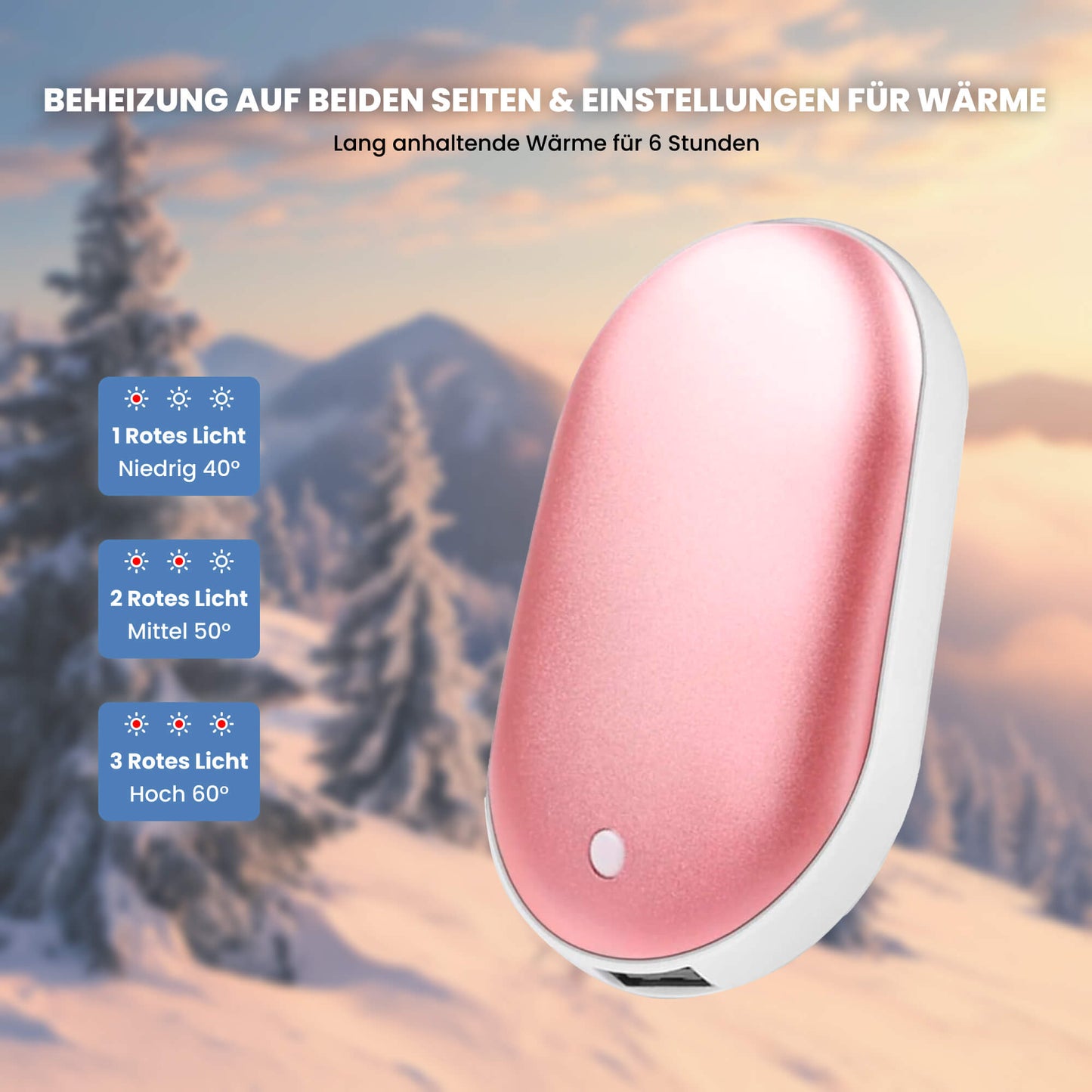 Mini-Handwärmer - Wärme zum Mitnehmen!