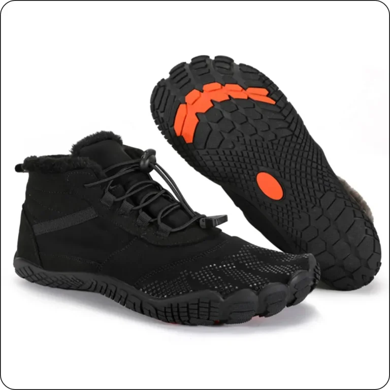 Winterstiefel Warme hochknöchelige Barfußschuhe für Männer und Frauen – Ideal zum Wandern, Klettern und Arbeiten