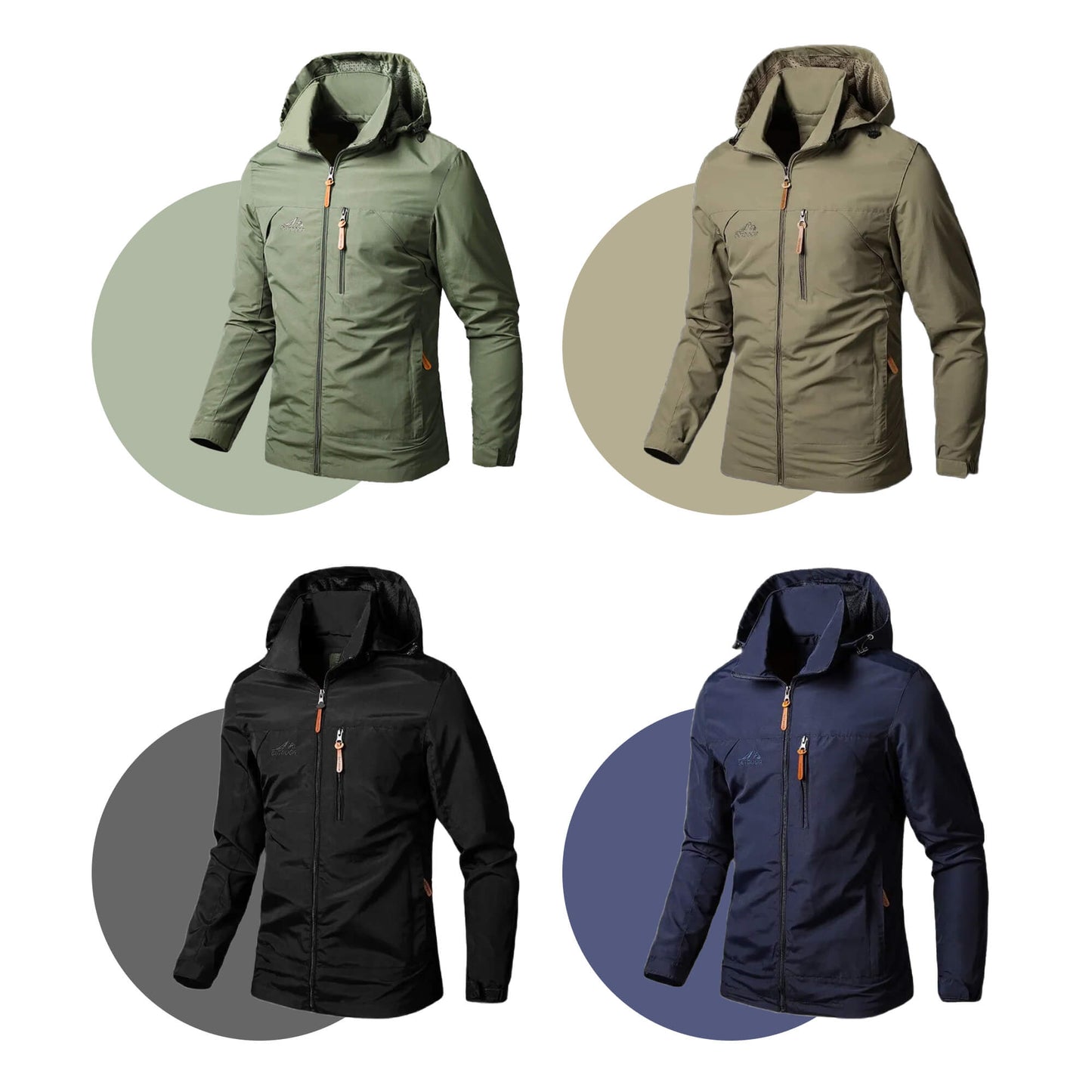 Wasserdichte Militärjacke