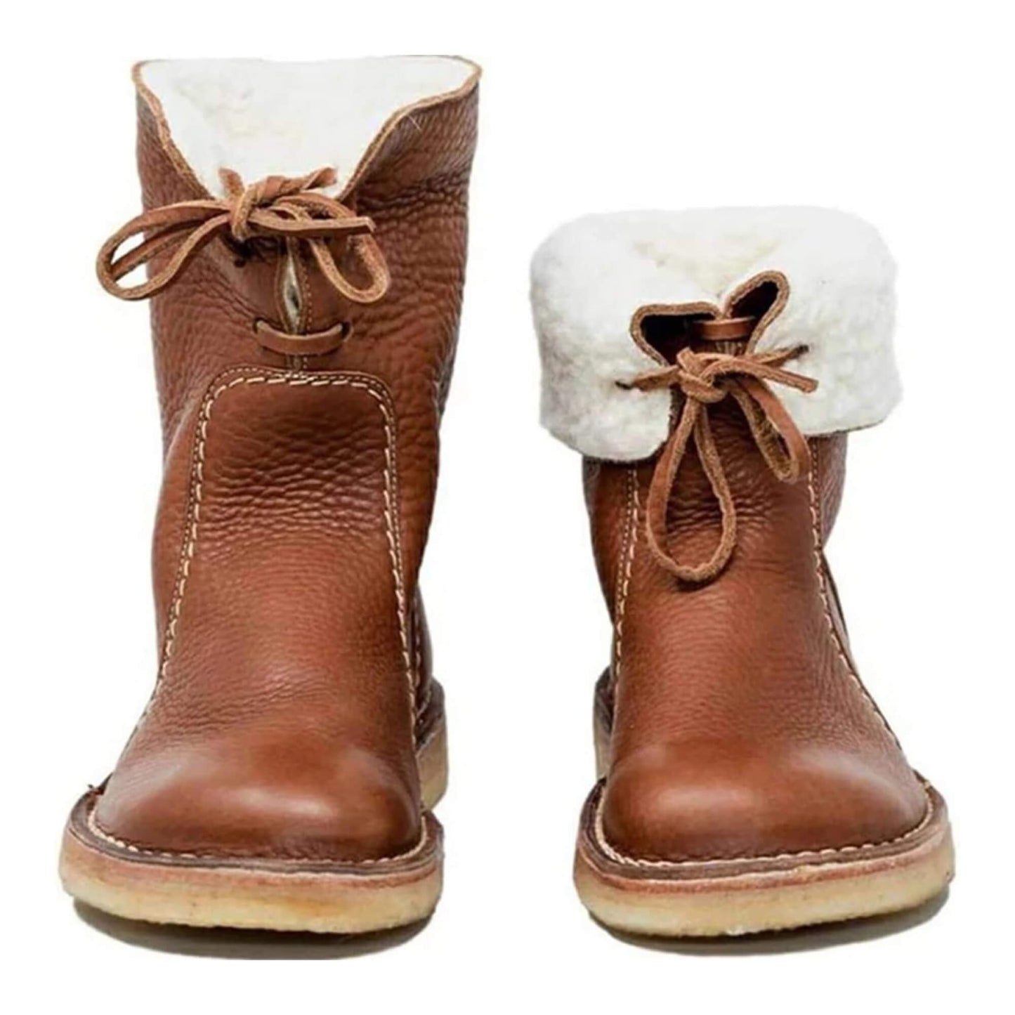 Wasserdichte Stiefel mit Wollfutter