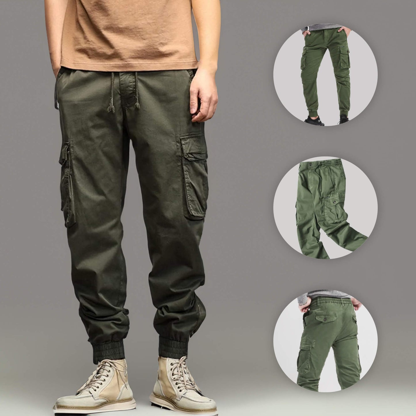Cargohosen für Herren - lässige Militär-Streetwear