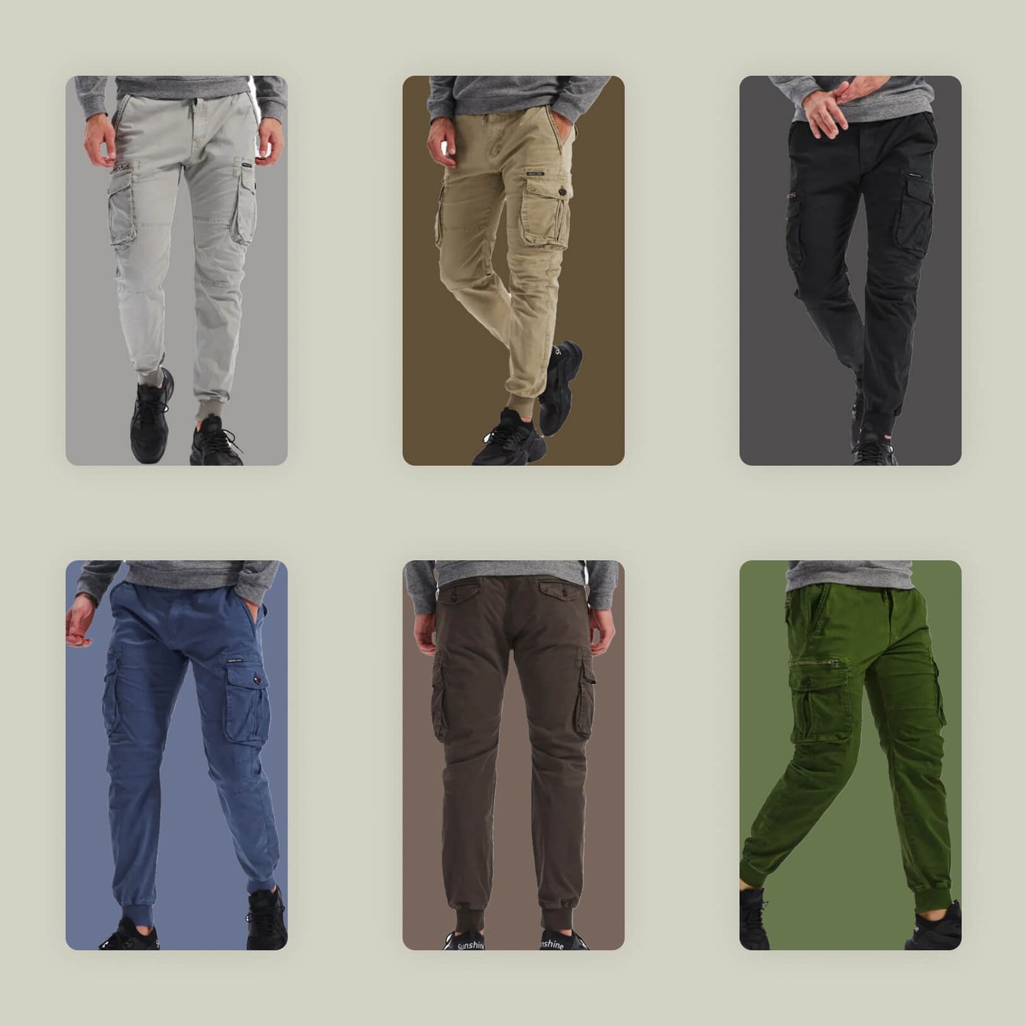 Cargohosen für Herren - lässige Militär-Streetwear