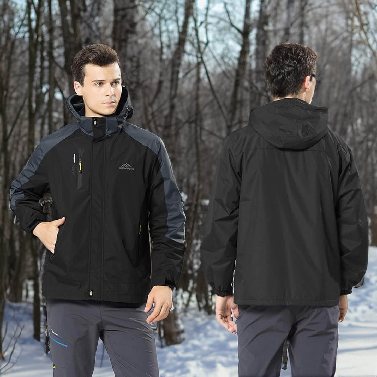 Wasserdichte Wanderjacke