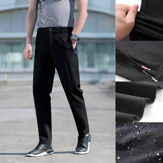 Herrenhose aus Ice Silk in Übergröße: Ultimativer Komfort