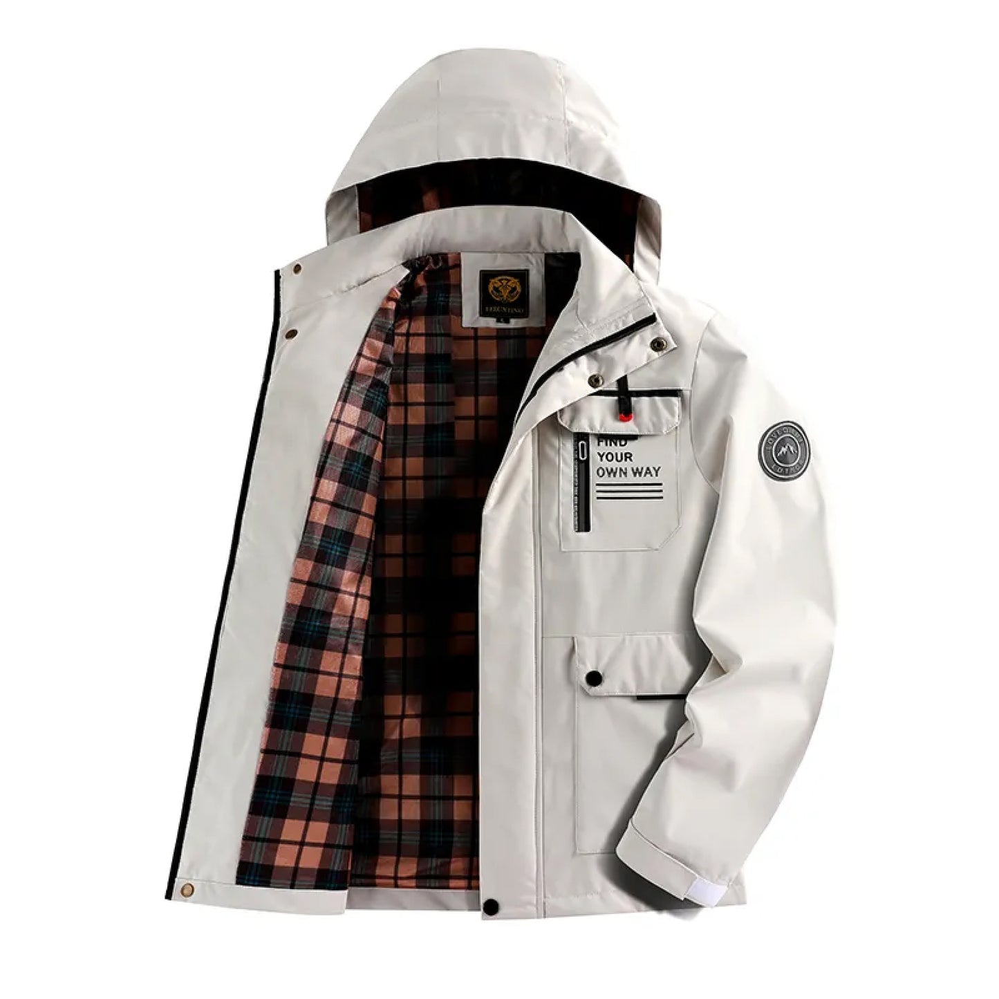 Herren Ultimative Schneejacke: Stilvolles, winddichtes Design für winterliche Wärme