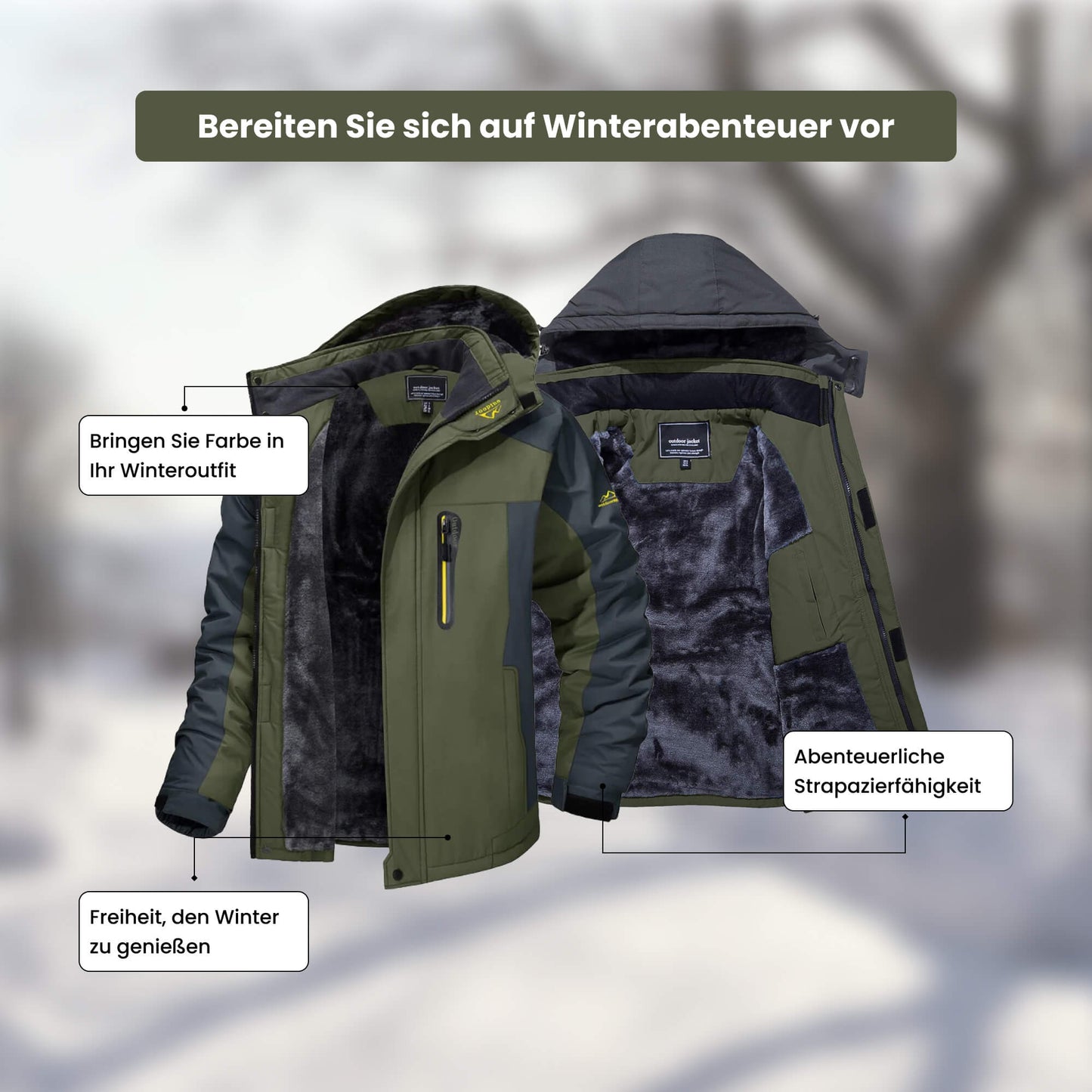 Ultimative Winterabenteuerjacke