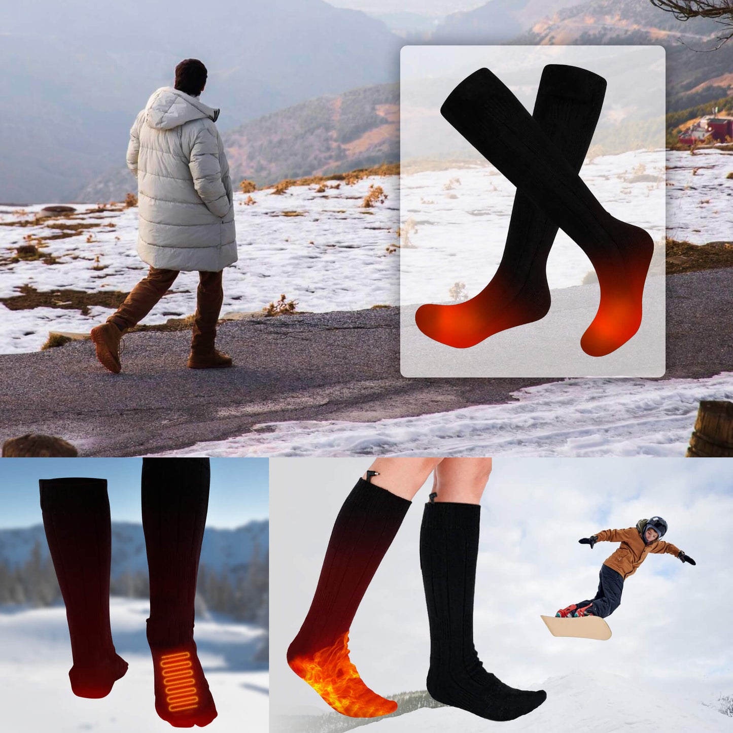 Elektrosocken: Warme Füße, Immer Bereit