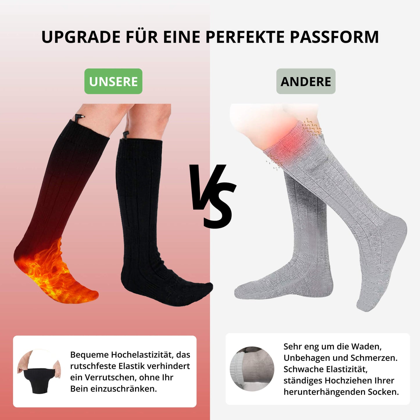 Elektrosocken: Warme Füße, Immer Bereit