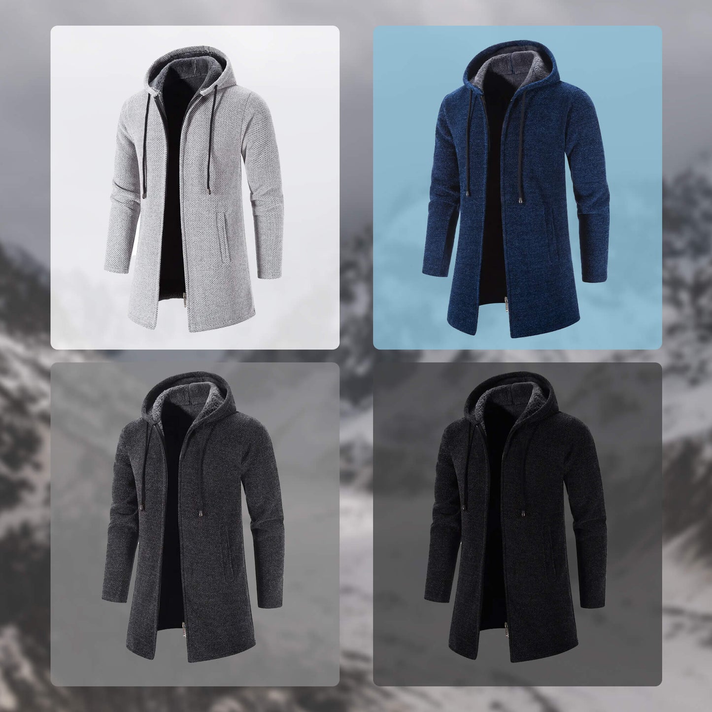 Stilvolle und elegante Winterjacke 