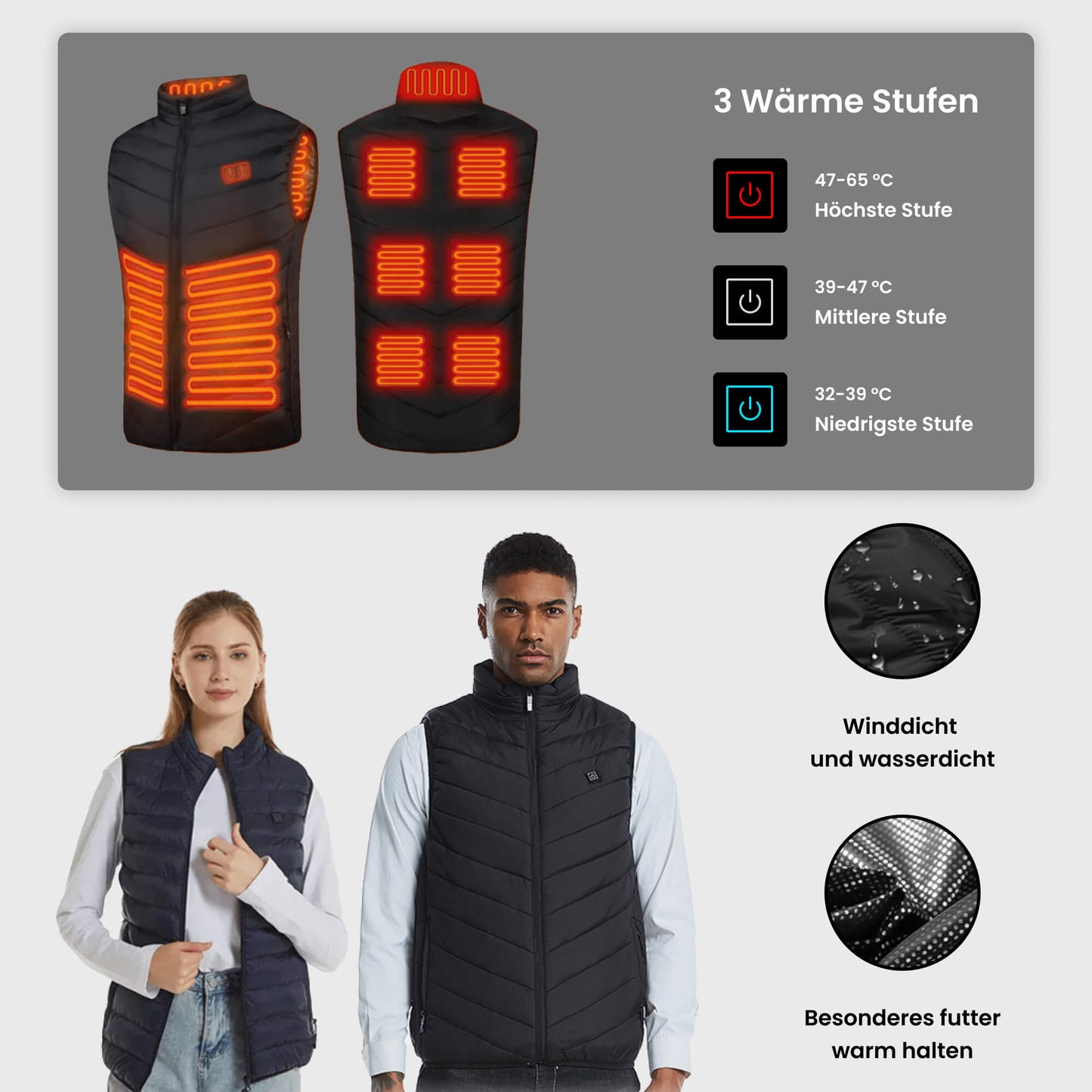 HotVest: Ultimativer Wärmekomfort für Winterabenteuer